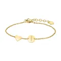 Produktbild: LIEBESKIND BERLIN Damen Armband in Edelstahl, IP Gold 20cm, LJ-0522-B-20, NEU