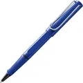 Produktbild: Lamy safari blue Tintenroller – zeitlos klassicher Stift mit ergonomischem Griff & Strichbreite M - Gehäuse aus robustem ASA-Kunststoff – mit Tintenrollermine M 63 in blau
