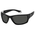 Produktbild: POLAROID Pld 2135/s 08A/M9 BLACK GREY Sunglasses Men's Acetate, Standard, 65