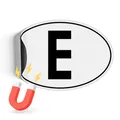 Produktbild: Finest Folia Länderkennzeichen Magnetfolie UV-Druck nach DIN Norm 17,5x11,5cm Kennzeichen Magnet Schild für Auto LKW Wohnmobil Bus wetterfest magnetisch RV005 41 Spanien, Magnetfolie)