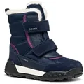 Produktbild: Geox J TREKKYUP GIRL B AB Winterboots Klettstiefel mit Warmfutter, Größenschablone zum Download blau|lila 30 EU