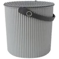 Produktbild: Eimer mit Deckel Omnioutil Hachiman grau/anthrazit, 26.5x28.2x26.7 cm