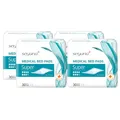 Produktbild: SEGUNA Medical Bed Pads, Schutzunterlage Super, 60x90 cm, 4 x 30 Stück (= 120 Stück), Krankenunterlagen, Inkontinenzunterlagen, Einwegunterlagen, Einmalunterlagen, Inkontinenz Bettschutz