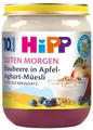 Produktbild: HiPP Bio Guten Morgen Blaubeere in Apfel-Joghurt-Müesli, 6er Pack (6 x 160g)
