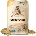 Produktbild: Samore Vogelfood 25 kg Streufutter für Wildvögel erstklassige Zusammensetzung Vogelfutter