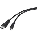 Produktbild: TRU COMPONENTS  HDMI-Kabel Raspberry Pi [1x HDMI-Stecker - 1x HDMI-Stecker D ...