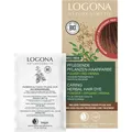 Produktbild: Logona Pflegende Pflanzen-Haarfarbe Pulver Mahagonirot Bio, 100g