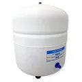 Produktbild: Naturewater 3,2 G Stahl Wassertank (12,1 L) für Umkehrosmose Wasser, Container lebensmittelecht, Vorratsbehälter mit Membran aus Butylkautschuk
