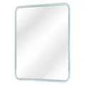 Produktbild: FACKELMANN Spiegelelement, BxHxT: 45 x 73 x 2,7 cm, 6000 K, kaltweiß, 10W - grau
