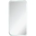 Produktbild: FACKELMANN LED Spiegel / Wandspiegelelement mit umlaufender LED- / Maße (B x H x T): ca. 45 x 73 x 3 cm / hochwertiger Spiegel / moderner Badezimm...