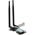 Produktbild: Inter-Tech Wi-Fi 6 PCIe Adapter EP-134 Antenne,Bluetooth 5.2