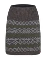 Produktbild: Kunst und Magie Damen Rock Strickrock,Wolle Boho Knielang, Winter (DE/NL/SE/PL, Alphanumerisch, L, XL, Regular, Regular, Braun)
