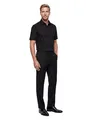 Produktbild: OLYMP Herren Businesshemd Langarm Level.Five.Body.fit,Single Jersey,Body fit,New York Kent,schwarz 68,40