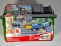 Produktbild: Hape E3764 großes 50tlg Eisenbahn-Baukasten-Set, Zug und Figuren Holzspielzeug