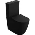 Produktbild: Einteilige Stand-wc Mit Eingebautem Spülkasten Nautilius Black Komplett-set