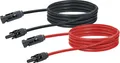 Produktbild: Schwaiger Solarzellenkabel Solarkabel 2 m rot/sw.  Solarkabel