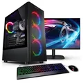 Produktbild: kiebel.de PC Set mit 27 Zoll TFT Viper V AMD Ryzen 7 5700G, 32GB DDR4, AMD Vega Grafik, 1TB SSD, WLAN, Windows 11, Komplettsystem
