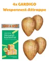 Produktbild: 4xGARDIGO ® Wespennest Attrappe OHNE GIFT Wespenfalle Wespenabwehr Wespenschutz