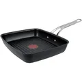 Produktbild: Tefal Jamie Oliver Grillpfanne Gegossenes Aluminium - 23 × 27 cm - Schwarz