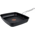 Produktbild: Tefal Jamie Oliver Guss Alu Grillpfanne 23cm X 27cm schwarz - Schwarz