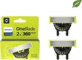 Produktbild: Philips Norelco OneBlade OneBlade QP420/60 Ersatzklinge 360, Scherkopf, 2 Kopf/Köpfe, Philips, OneBlade Series