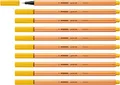 Produktbild: STABILO - Fineliner - point 88 - 10er Pack - gelb
