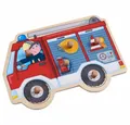 Produktbild: Haba Puzzle Feuerwehrauto, 6 Puzzleteile