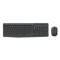 Produktbild: Logitech MK235 Tastatur-Maus-Set kabellos schwarz