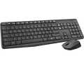 Produktbild: Logitech MK235 Desktopset, kabellos, DE-Layout Tastatur und Maus, AES-Verschlüss