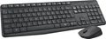 Produktbild: Logitech PC Tastatur- Maus Set MK235 Wireless Desktop Schwarz Kabellos   B Ware