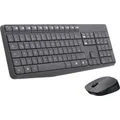 Produktbild: Logitech MK235 Funk Tastatur, Maus-Set Spritzwassergeschützt Deutsch, QWERTZ