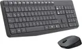 Produktbild: Logitech MK235 Kabelloses Set mit Tastatur und Maus für Windows, 2,4 GHz kabello