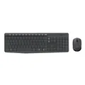 Produktbild: Logitech MK235 Tastatur-Maus-Set kabellos schwarz