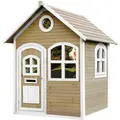 Produktbild: Axi Julia Spielhaus Braun - Weiß 151 x 137 x 175 cm