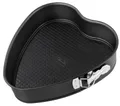 Produktbild: Zenker Herzspringform Ø 26 cm SPECIAL CREATIVE Herz-Backform Marken-Backform, für das Backen mit Liebe, ein großes Herz für Lieblingsmenschen (Farbe: Schwarz), Menge: 1 Stück