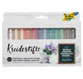 Produktbild: Folia Kreidemarker Kreidestifte farbsortiert 12 St.