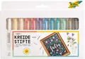 Produktbild: folia 371209 - Kreidestifte Set, 12 Stifte sortiert in 12 verschiedenen Farben