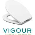 Produktbild: VIGOUR One WC-Sitz mit Absenkautomatik und Take-Off-Funktion, weiß - Weiß