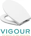 Produktbild: VIGOUR One ONSIAS Klodeckel WC-Sitz WC-Brille WC Deckel mit Absenkautomatik