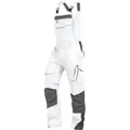 Produktbild: Leibwächter  Latzhose weiß/grau Gr.42 FLEXL2442