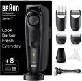 Produktbild: Braun Barttrimmer Series 7, Elektrischer Bartschneider Herren mit 8