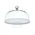 Produktbild: Nachtmann Tortenplatte mit Haube Ø 32 cm, Bossa Nova, 99528, Kuchenplatte aus Kristallglas, Servierplatte für Kuchen und Torten