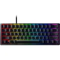Produktbild: Razer Huntsman Mini (Red Switch) - Kompakte 60% Gaming-Tastatur (Lineare Optisch-Mechanische Switches, Doubleshot PBT-Tastenkappen, Abnehmbares USB-C Kabel) QWERTZ DE-Layout | Schwarz