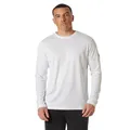 Produktbild: Helly Hansen Herren HH Tech Crew Langarm Funktionsshirt 2.0, Weiß, L