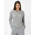 Produktbild: Brax Damen Pullover Style LESLEY cozy grey, hellgrau, Gr. 46