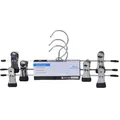 Produktbild: 3x Hosenbügel Klammerbügel Kleiderbügel Metall Rockbügel Hosenspanner Rutschfest
