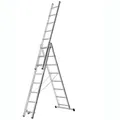 Produktbild: Mehrzweckleiter Hymer ALU PRO, dreiteilig 3x8 Sprossen Länge 2,29 / 5,10 m 7004724