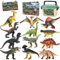 Produktbild: Dinosaurier Spielzeug Set 12 Stück Realistisches Figuren Spielset einschließl...
