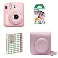 Produktbild: Fujifilm Instax Mini 12 Set Tasche Album 20 Bilder 5 Farben Sofortbildkamera NEU