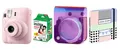 Produktbild: Fuji Instax Mini 12 Blossom Pink Rosa inkl Tasche + Film 20 Aufnahmen + Album